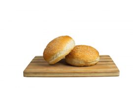 Հաց Համբուրգերի քունջութով